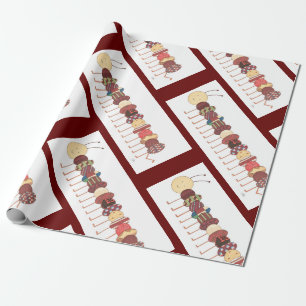 Unique Art Wrapping Paper-Caterpillar #2 Wrapping Paper