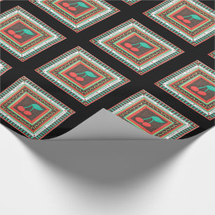 Unique Art Wrapping Paper-Cherries-Erin Brie Art W Paper