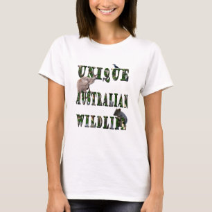 Unique Australian Wildlife Picture Logo, T-Shirt