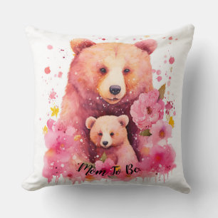 Unique Baby Shower Gift Throw Pillow