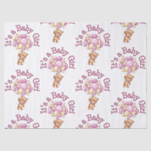 unique baby shower idea tissue paper