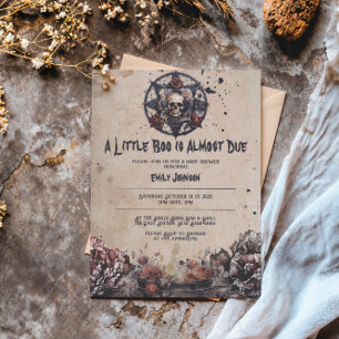 Unique Baby Shower Invitation Nocturnal Baby