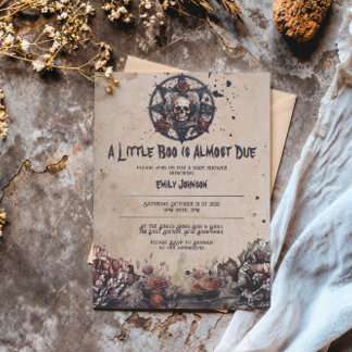 Unique Baby Shower Invitation Nocturnal Baby