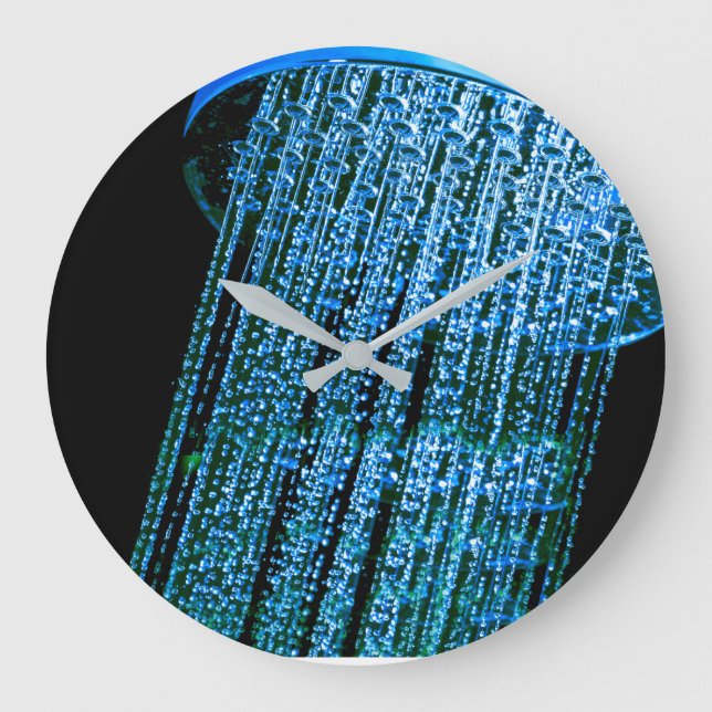 Unique Bathroom Wall Clock (Front)