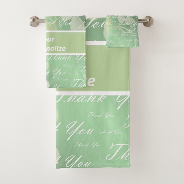 unique, beautiful, colourful, painted pattern a gr bath towel set (Insitu)