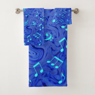 unique, beautiful, colourful, painted pattern a gr bath towel set