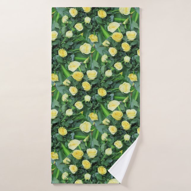 unique, beautiful, colourful, painted pattern a gr bath towel set (Bath Towel)