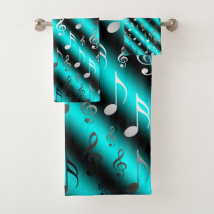 unique, beautiful, colourful, painted pattern a gr bath towel set