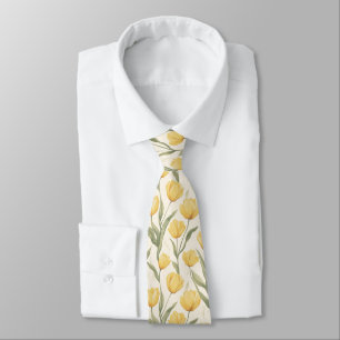 Unique Best Gifts For Men Tulip Flower Tie