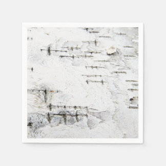 Unique birch bark napkins