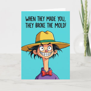 Unique Birthday Cartoon Card
