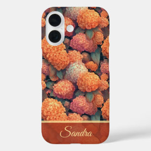 Unique Birthday Gift Hydrangeas Flower Name iPhone 16 Case