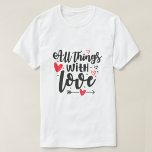 Unique black Design for red Lovers T-Shirt