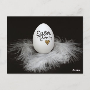 Unique black Easter Card