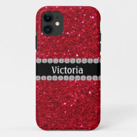 Unique BLING RUBY RED IPHONE 5 Case