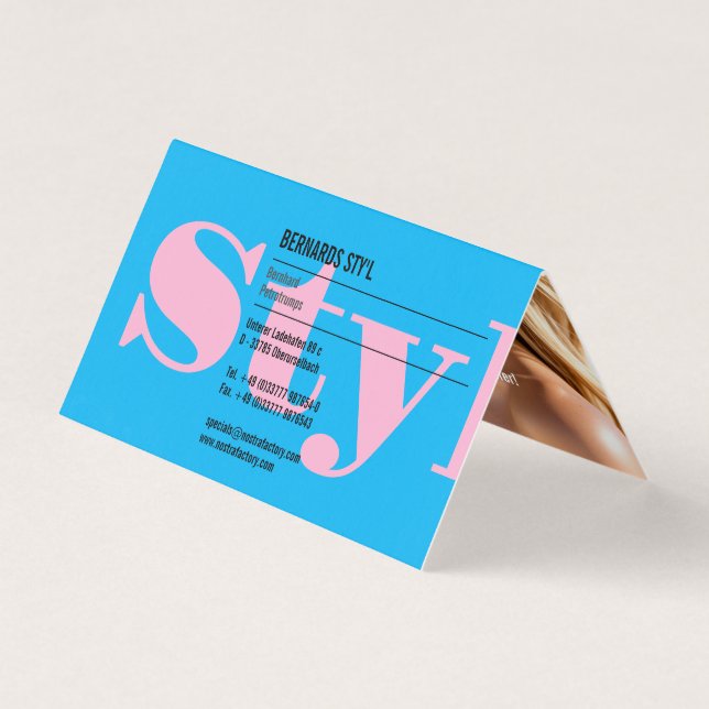 Unique, bold, colourful and special  (Front)