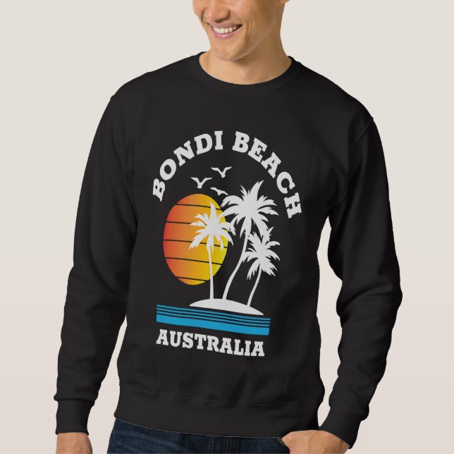 Unique Bondi Beach Australia  Souvenir Sweatshirt (Front)