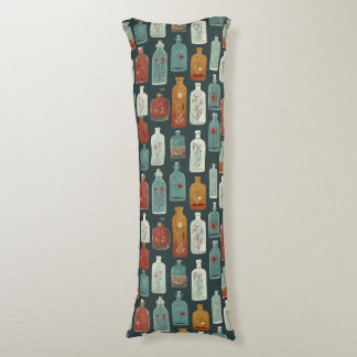 unique bottle art body cushion