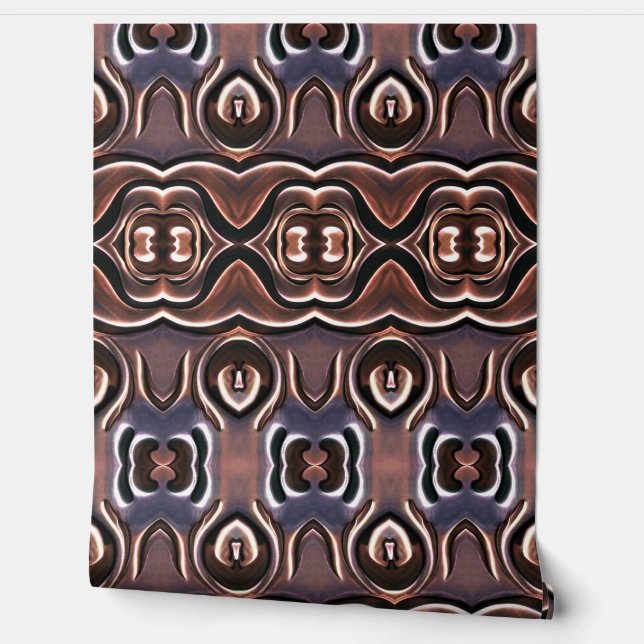  Unique brown embossing art "Ratti_Creative_Arts" Wallpaper (Unrolling)