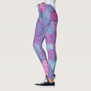 Unique Butterfly Camo Charm Attire Maternity Leggings
