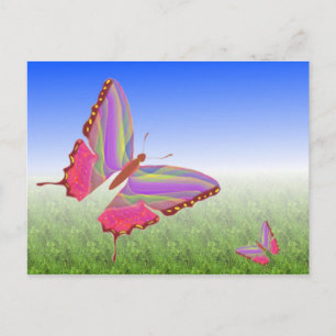 Unique Butterfly Postcard