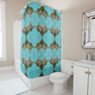 Unique Cat Pattern Shower Curtain