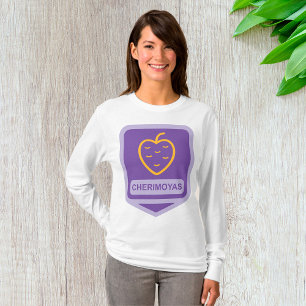 Unique Cherimoya Fruit Graphic Customisable T-Shirt