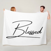 Unique Christian Faith 'Blessed' Vertical Design
