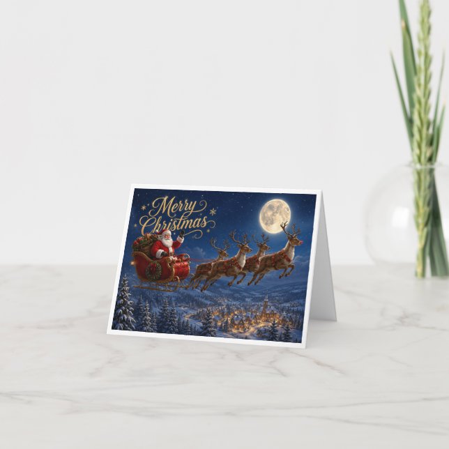 unique christmas card  (Front)