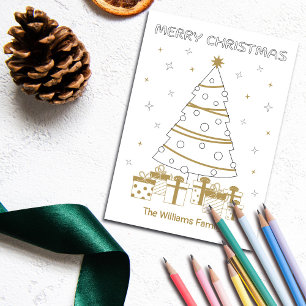 Unique Christmas Custom Name DYI Fun Wall Art