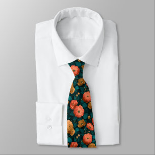 Unique Christmas Gift For Dad Ranunculus Flower Tie