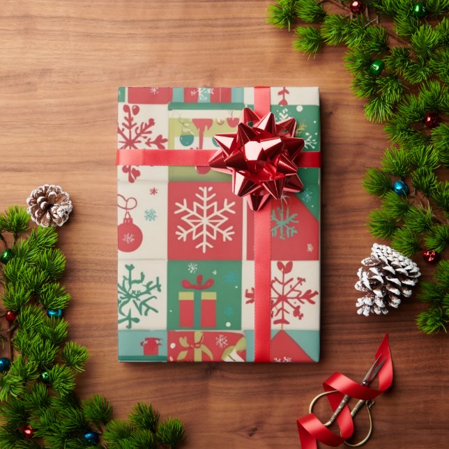 Unique Christmas Wrapping Paper (Holiday Gift)