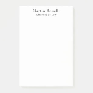Unique Classical Personalised Custom Own Name Post-it Notes