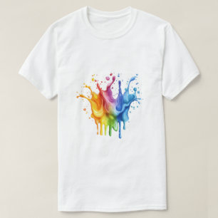 Unique colourful Design for paint Lovers T-Shirt