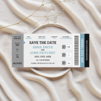 Unique Concert Ticket Wedding Website