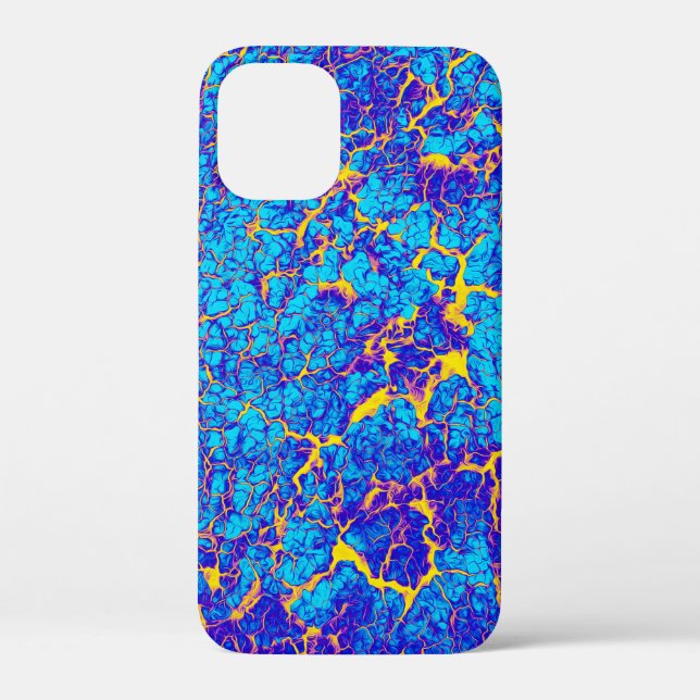 Unique Cool Digital Abstract Pattern Case-Mate iPhone Case (Back)