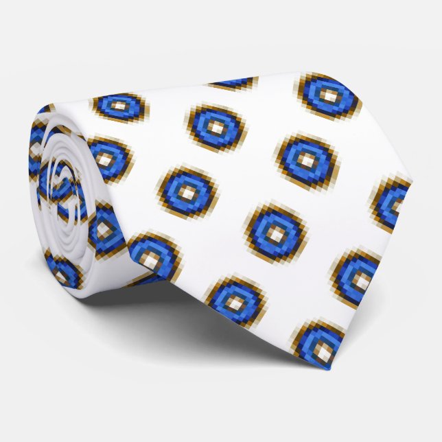 Unique Cool Pattern Tie (Rolled)