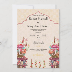 Unique Cottagecore Wedding Invitations