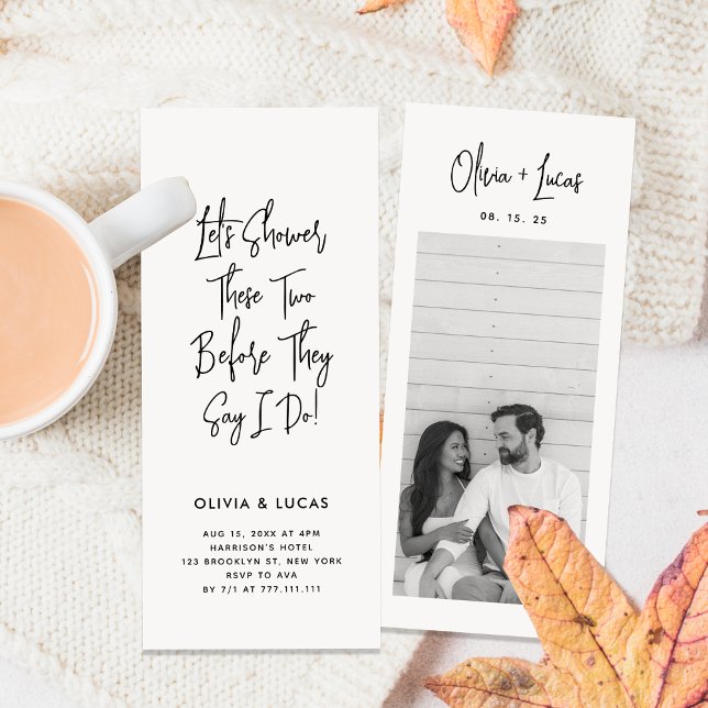 Unique Couple Shower Before They Say I Do Bridal (Creator Uploaded)