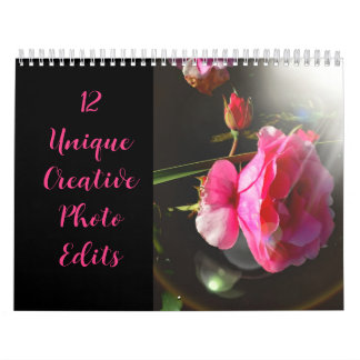 Unique Creative Photography Edit Originals Calendar