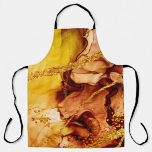 Unique creativity. Art&Gold. Inspired by the Sky. Apron