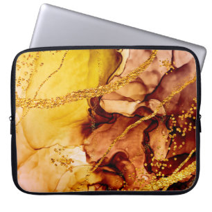 Unique creativity. Art&Gold. Inspired by the Sky.  Laptop Sleeve