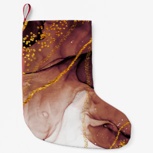 Unique creativity. Art&Gold. Inspired by the Sky. Small Christmas Stocking