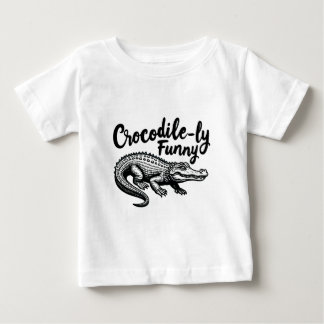 Unique Crocodile T-Shirt fun Graphic 