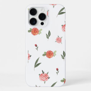 Unique Custom Floral Photo iPhone 16 Pro Max Case