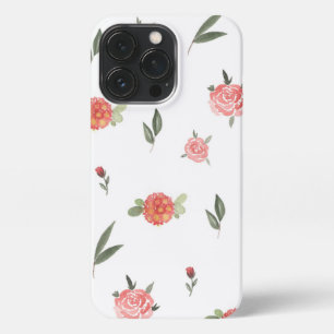 Unique Custom Floral Photo iPhone 13 Pro Case