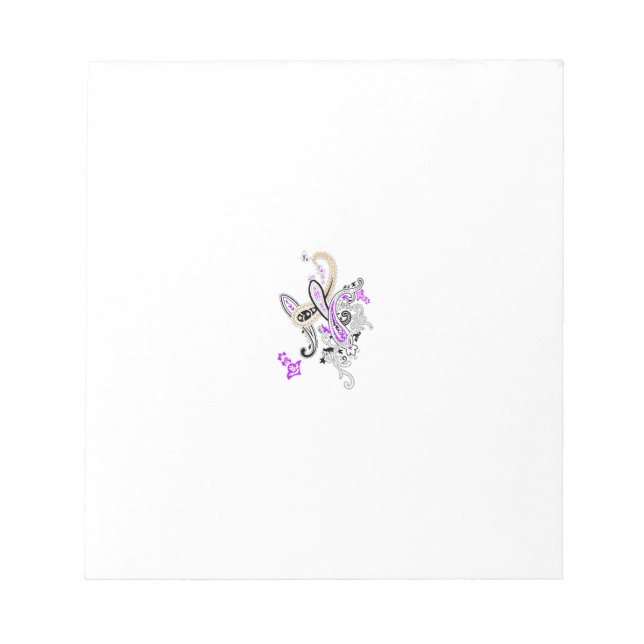 Unique Custom Gifts & Personalised Creations Notepad (Front)
