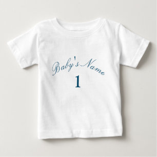 Unique Custom Name Number Baby Baby Baby T-Shirt