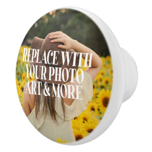 Unique Custom Personalised Ceramic Knob