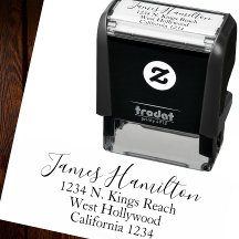 Unique Custom Signature Address Personalised